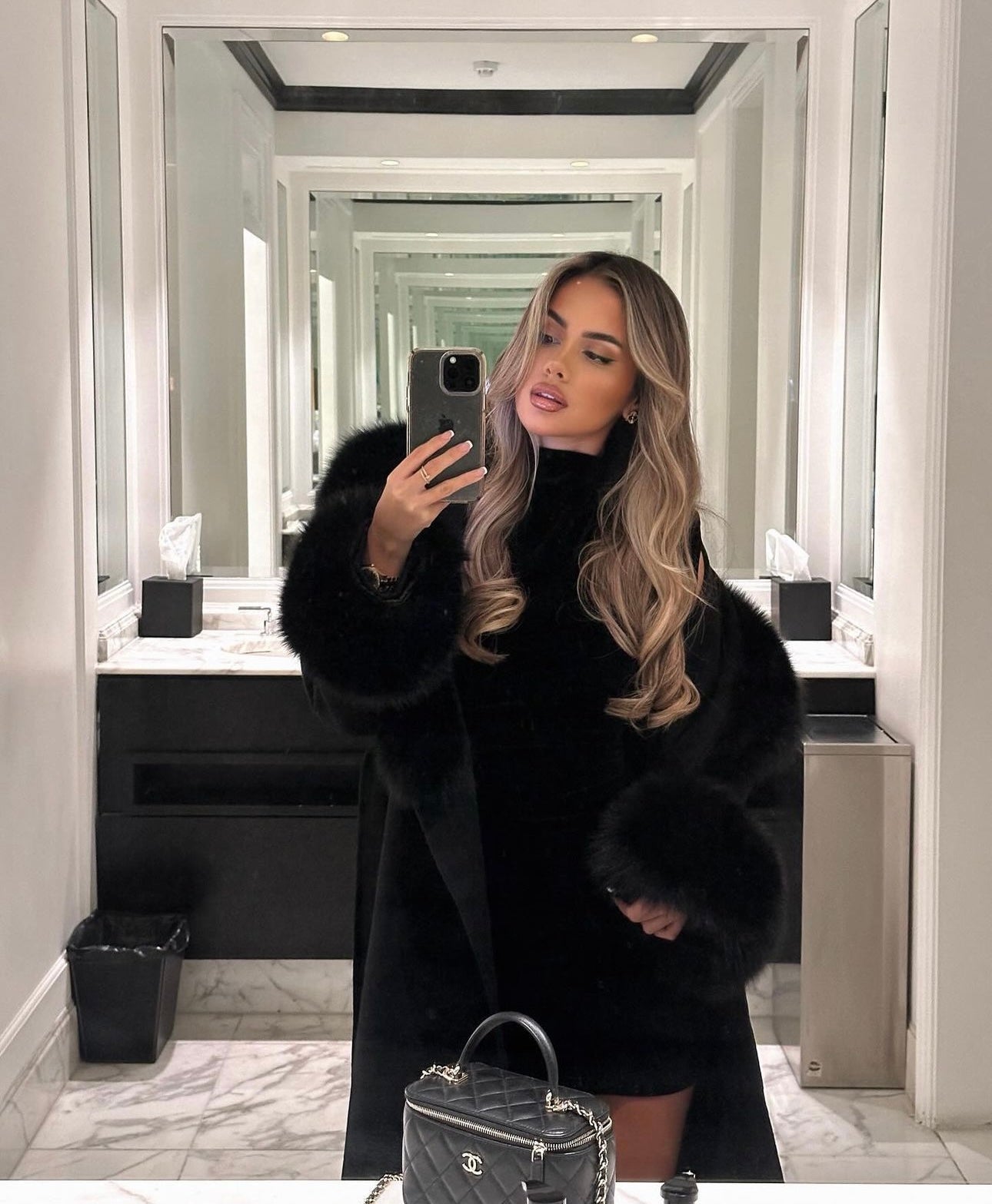 Alize | Fur and Cashmere Coat