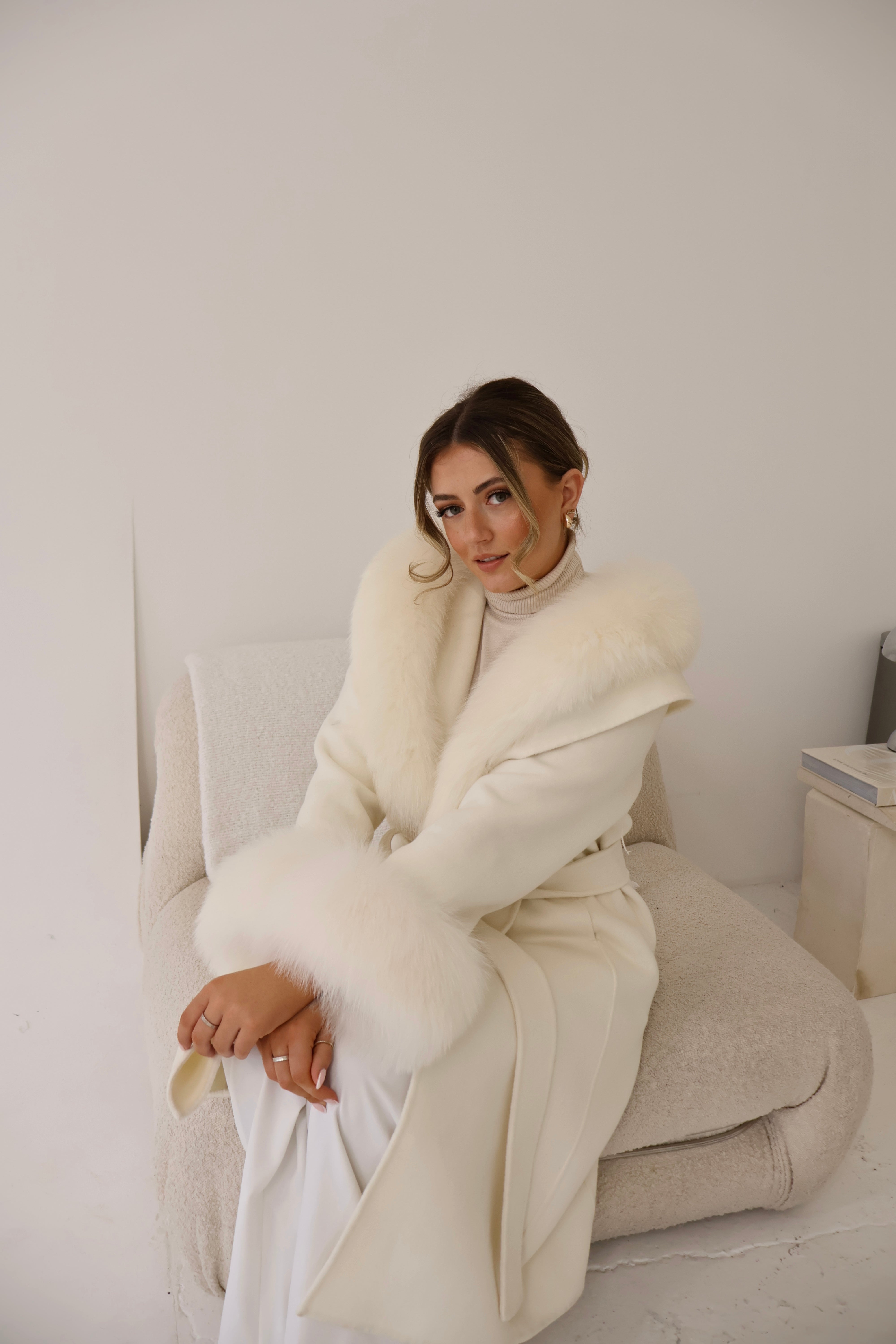 Alize | Fur and Cashmere Coat
