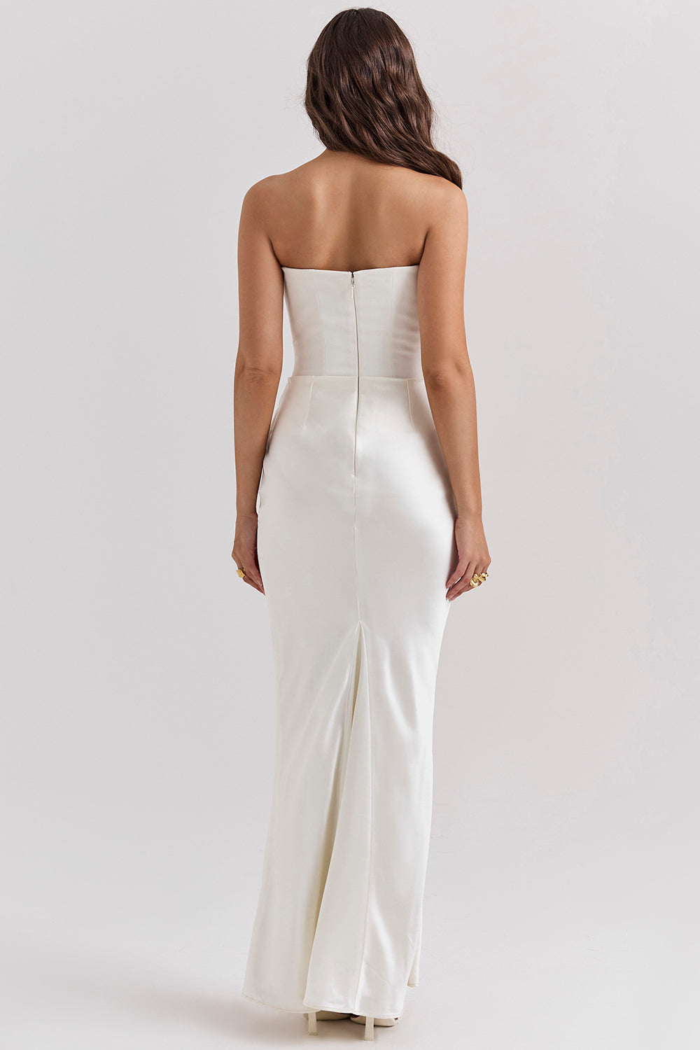 Pamela | Long Strapless Dress