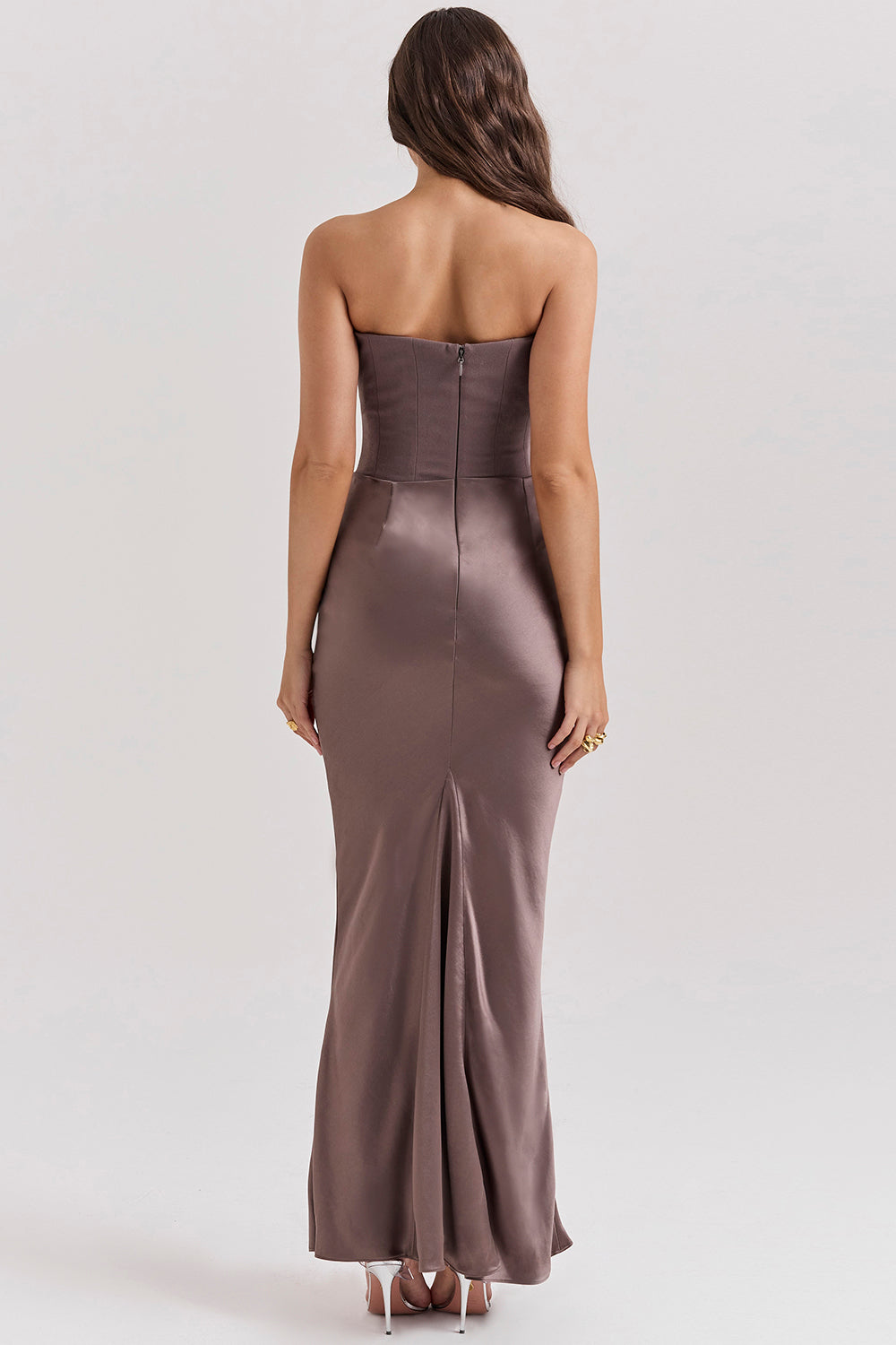 Pamela | Long Strapless Dress